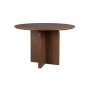Eettafel Laurent MDF Bruin Ø120x75 cm-Eettafels-Creating Home