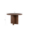 Eettafel Laurent MDF Naturel 120x120 cm