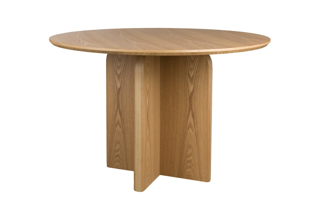 Eettafel Laurent MDF Naturel 120x120 cm-Eettafels-Creating Home