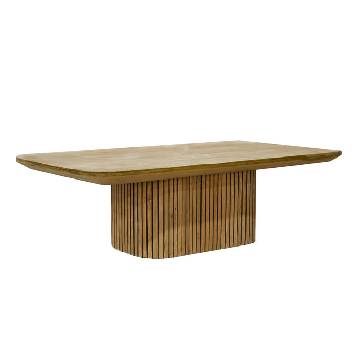 Eettafel Lausanne Teakhout Naturel hout 230x110 cm-Eettafels-Livingfurn