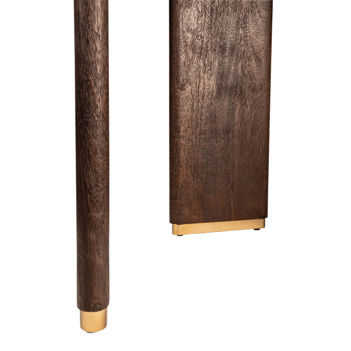 Eettafel Liber Mangohout Bruin 200cm-Eettafels-PTMD