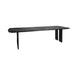 Eettafel Liber Mangohout Zwart 200cm-Eettafels-PTMD