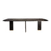 Eettafel Liber Mangohout Zwart 240cm-Eettafels-PTMD