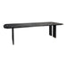 Eettafel Liber Mangohout Zwart 280cm-Eettafels-PTMD