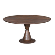 Eettafel Lima Bruin 130 cm Rond 130x130x76 cm-Eettafels-Starfurn