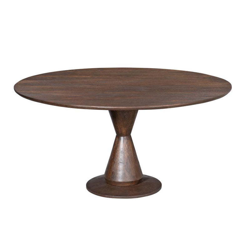 Eettafel Lima Bruin 130 cm Rond 130x130x76 cm-Eettafels-Starfurn
