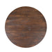 Eettafel Lima Bruin - 130 cm - Rond-Eettafels-Starfurn
