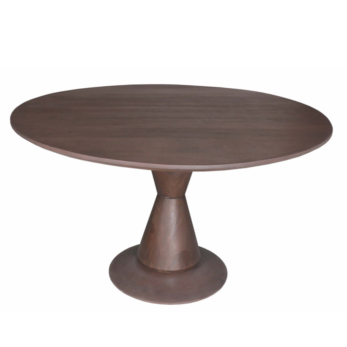 Eettafel Lima Walnut | 150 cm | Rond-Eettafels-Starfurn