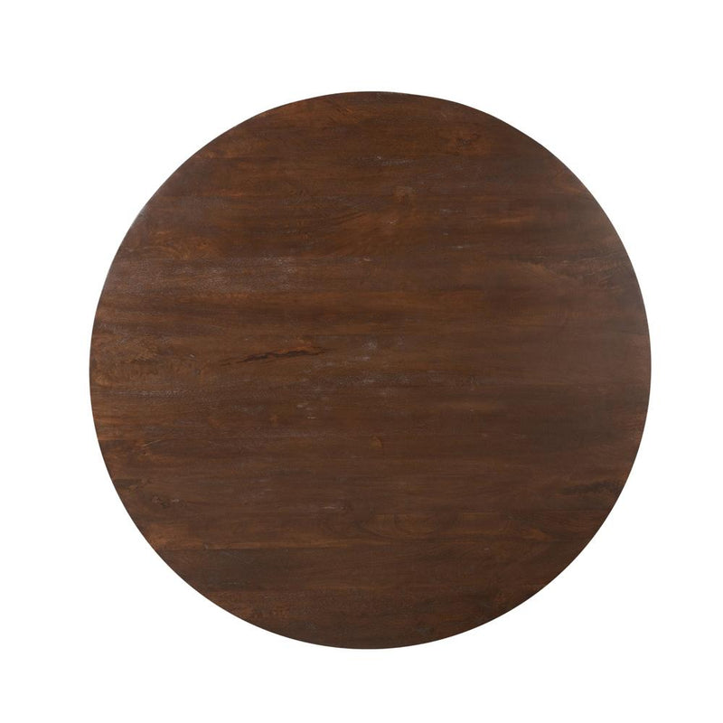 Eettafel Madison Bruin 130 cm 130x130x76 cm-Eettafels-Starfurn
