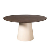 Eettafel Madison Bruin 150 cm 150x150x76 cm-Eettafels-Starfurn