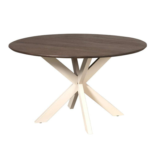 Eettafel Madison Bruin 150 cm Poot Zand 150x150x76 cm-Eettafels-Starfurn