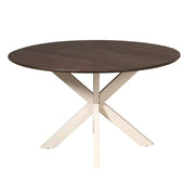 Eettafel Madison Bruin 150 cm Poot Zand 150x150x76 cm-Eettafels-Starfurn