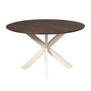 Eettafel Madison Bruin 150 cm Poot Zand 150x150x76 cm-Eettafels-Starfurn