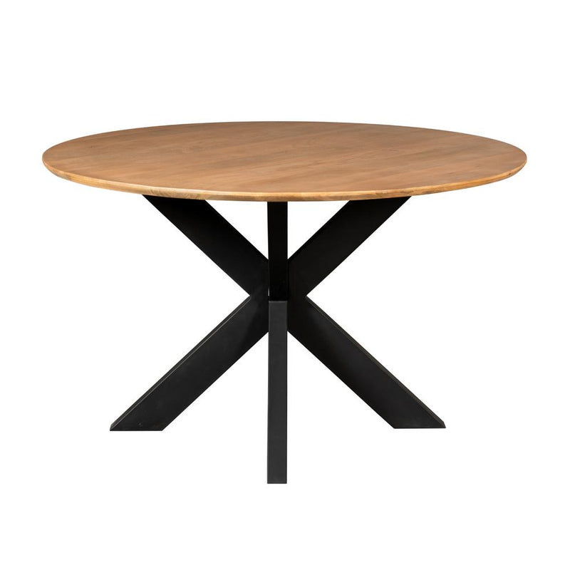 Eettafel Madison Naturel 130 cm 130x130x76 cm-Eettafels-Starfurn