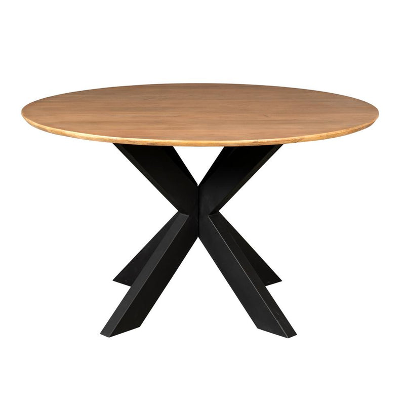 Eettafel Madison Naturel 150 cm 150x150x76 cm-Eettafels-Starfurn