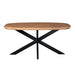Eettafel Madison Naturel - 160 cm - Deens ovaal-Eettafels-Starfurn