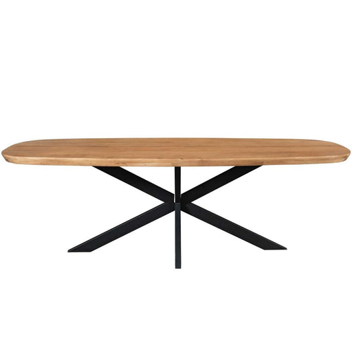 Eettafel Madison Naturel - 200 cm - Deens ovaal-Eettafels-Starfurn