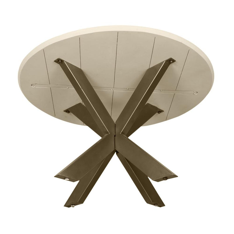 Eettafel Madison Zand 130 cm 130x130x76 cm-Eettafels-Starfurn