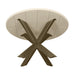 Eettafel Madison Zand - 130 cm-Eettafels-Starfurn