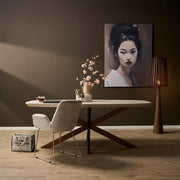 Eettafel Madison Zand 160 cm Deens Ovaal 160x90x76 cm-Eettafels-Starfurn