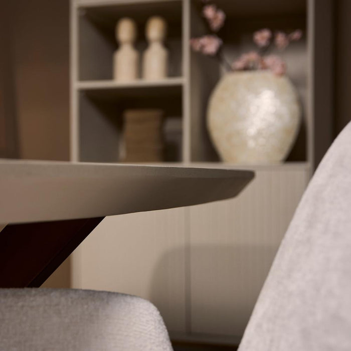 Eettafel Madison Zand - 160 cm - Deens Ovaal-Eettafels-Starfurn