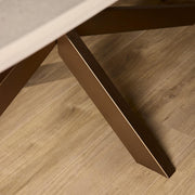 Eettafel Madison Zand 200 cm Deens Ovaal 200x100x76 cm-Eettafels-Starfurn