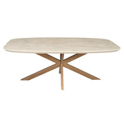 Eettafel Madison Zand 200 cm Deens Ovaal 200x100x76 cm-Eettafels-Starfurn