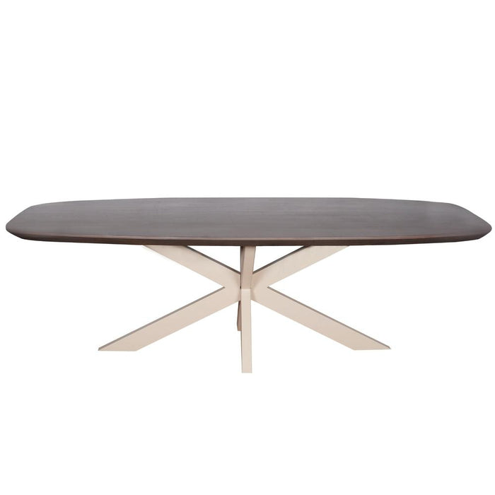 Eettafel Madison Zand - 240 cm - Deens Ovaal-Eettafels-Starfurn
