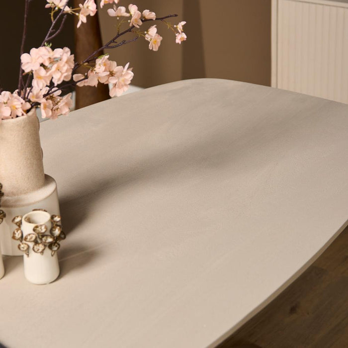 Eettafel Madison Zand - 280 cm - Deens Ovaal-Eettafels-Starfurn