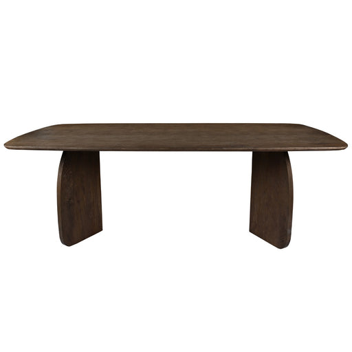 Eettafel Mangohout Bruin 220x105 cm-Eettafels-Livingfurn