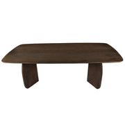 Eettafel Mangohout Bruin 220x105 cm-Eettafels-Livingfurn