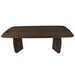Eettafel Mangohout Bruin 220x105 cm-Eettafels-Livingfurn
