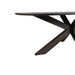 Eettafel Mangohout Bruin 240x105 cm-Eettafels-Livingfurn