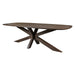 Eettafel Mangohout Bruin 240x105 cm-Eettafels-Livingfurn