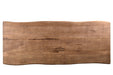 Eettafel Mangohout Naturel hout 200x100 cm - 11977-Eettafels-Brix