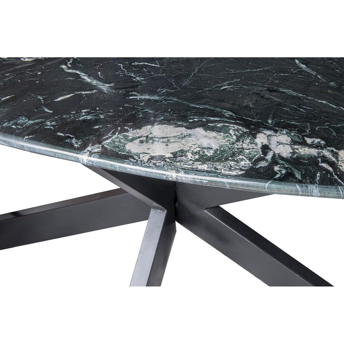 Eettafel Marble Marmer Zwart 180x90 cm-Eettafels-Livingfurn