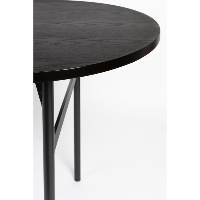 Eettafel Marcio MDF Zwart 180x80 cm-Eettafels-Creating Home