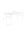 Eettafel Marcio MDF Zwart 180x80 cm-Eettafels-Creating Home