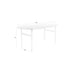 Eettafel Marcio MDF Zwart 180x80 cm-Eettafels-Creating Home