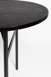 Eettafel Marcio MDF Zwart 180x80 cm-Eettafels-Creating Home