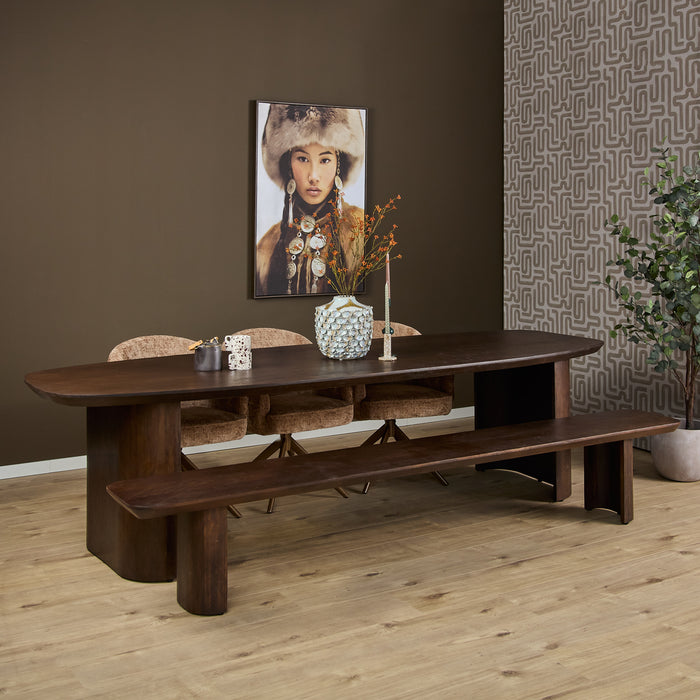 Eettafel Maré Bruin - 300 cm-Eettafels-Starfurn