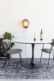 Eettafel Maru MDF Wit Ø110x75 cm-Eettafels-Creating Home