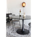 Eettafel Maru MDF Zwart Ø110x75 cm-Eettafels-Creating Home