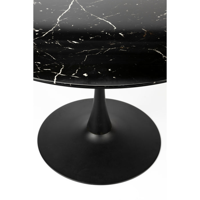Eettafel Maru MDF Zwart Ø110x75 cm-Eettafels-Creating Home