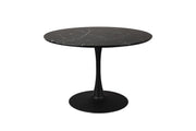 Eettafel Maru MDF Zwart Ø110x75 cm-Eettafels-Creating Home
