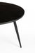 Eettafel Mo 110' Teak Hout Zwart Ø110x76 cm-Eettafels-Creating Home