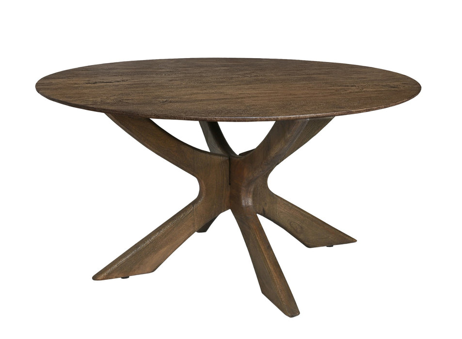 Eettafel Montreaux Mangohout Bruin 150cm