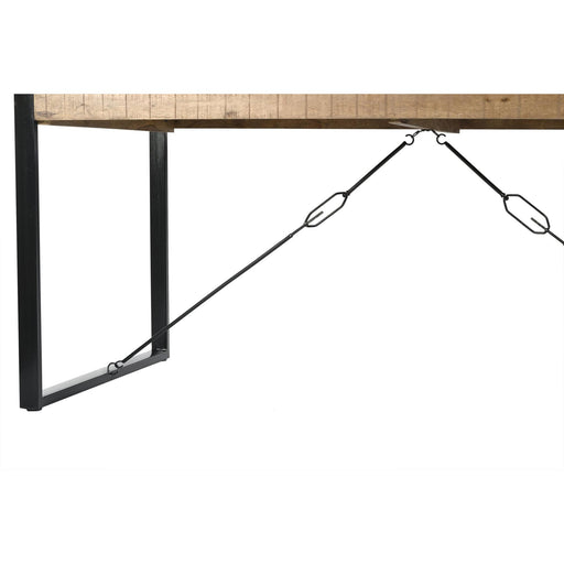 Eettafel Nairobi Mangohout Naturel hout 140x80 cm-Eettafels-Livingfurn