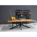 Eettafel Nairobi Mangohout Naturel hout 180x90 cm 13564-Eettafels-Livingfurn