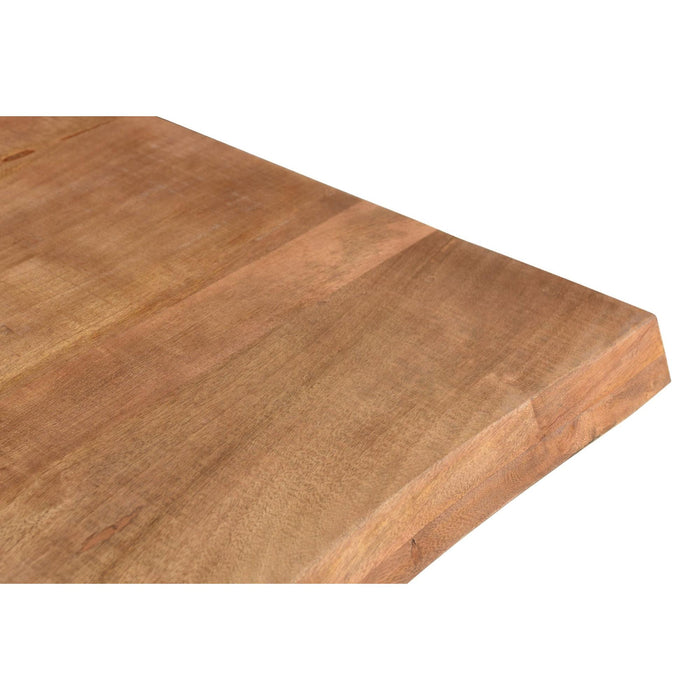 Eettafel Nairobi Mangohout Naturel hout 180x90 cm-Eettafels-Livingfurn
